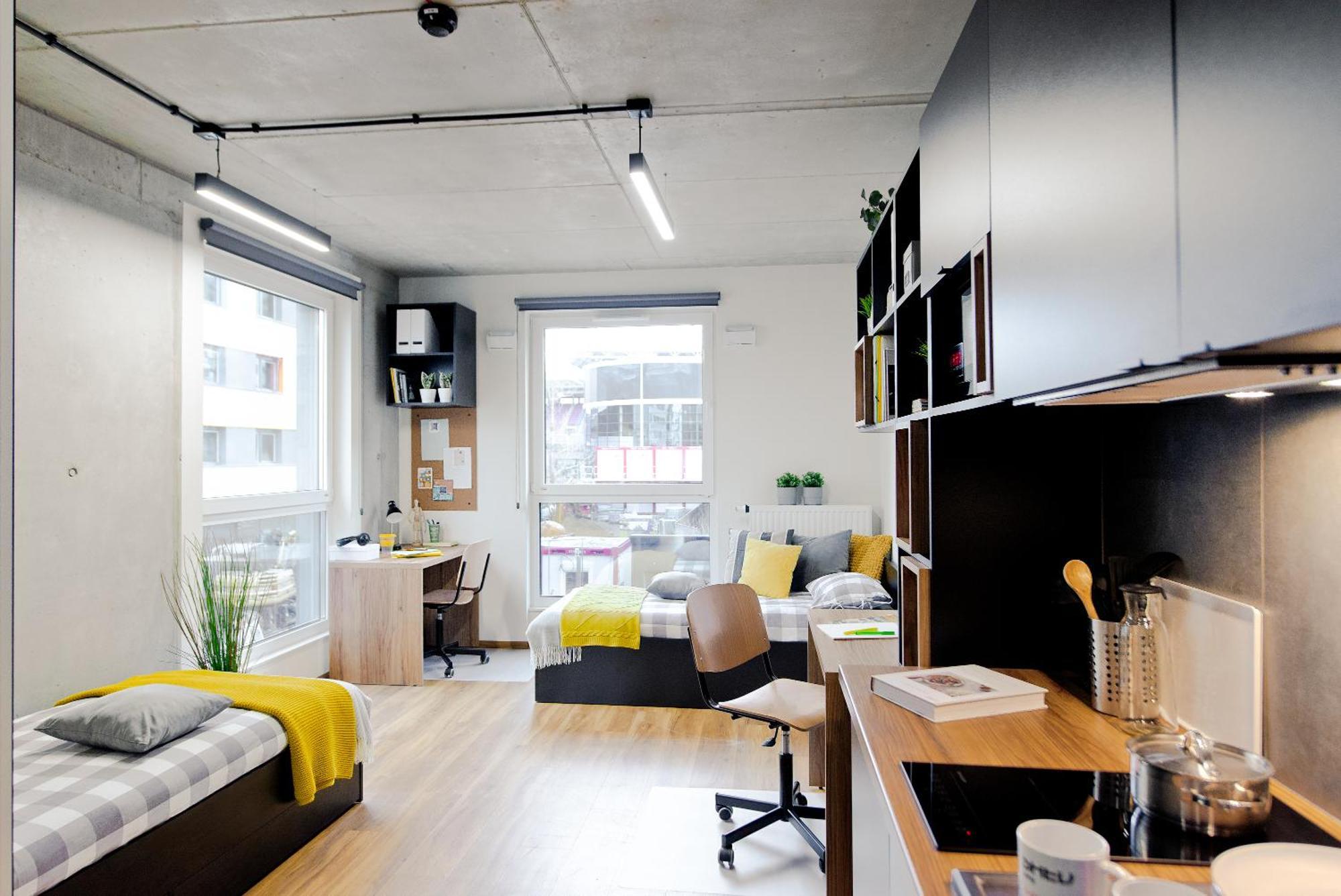 Shed Living Krakow Aparthotel Exteriör bild