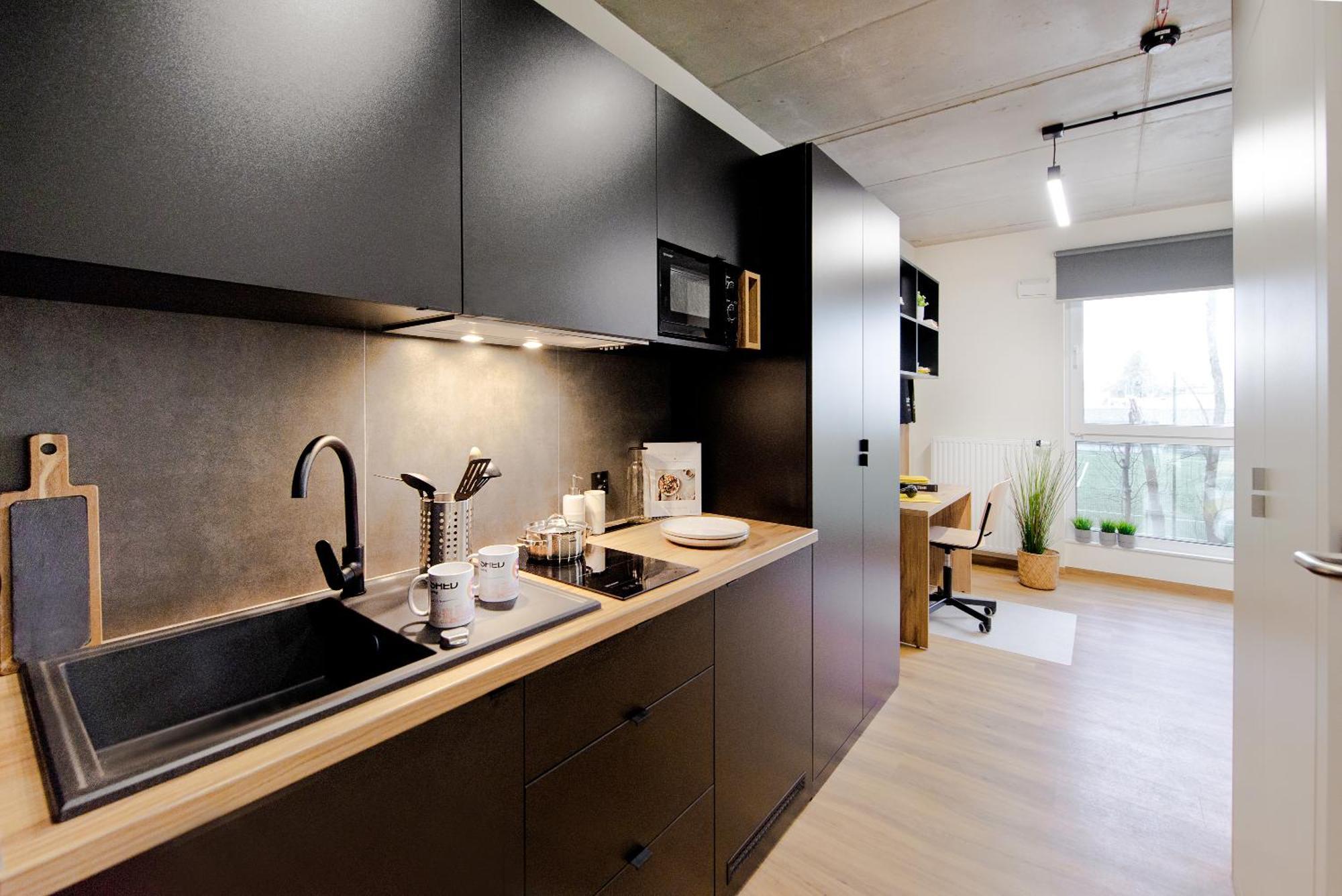 Shed Living Krakow Aparthotel Exteriör bild